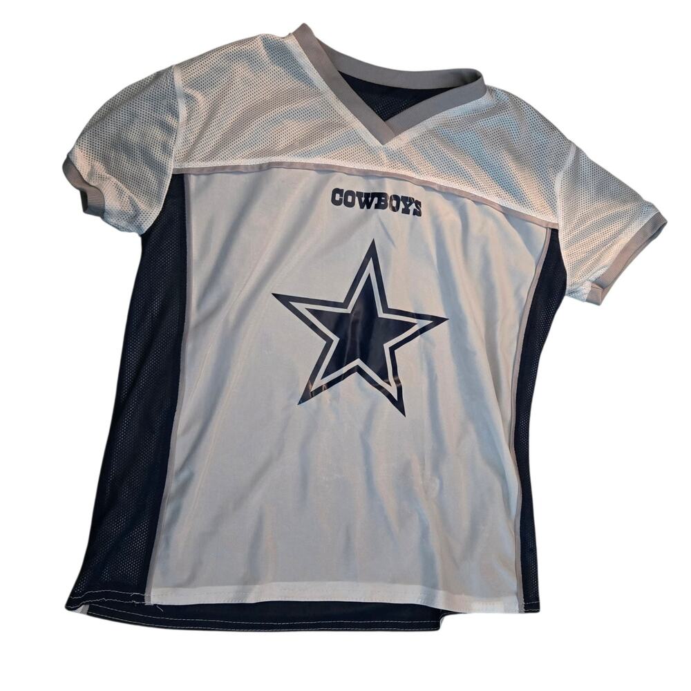Dallas Cowboys Reversible NFL Flag Football Jersey Youth Medium